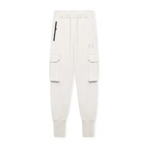 0654. Tech-Terry™ Cargo High Rib Jogger - Bone