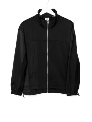 Adult Athletic Bomber Jacket - Black