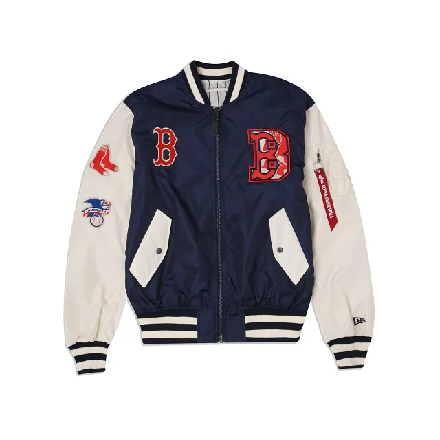 Alpha Industries X Boston Red Sox L-2B Bomber Jacket