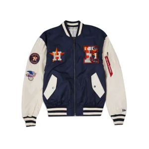 Alpha Industries X Houston Astros L-2B Bomber Jacket