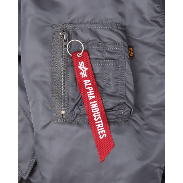 Alpha Industries X San Francisco 49ers Gray MA-1 Bomber Jacket