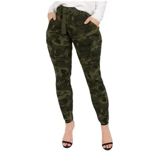 Amy Fashion - Cargo Camouflage Pants