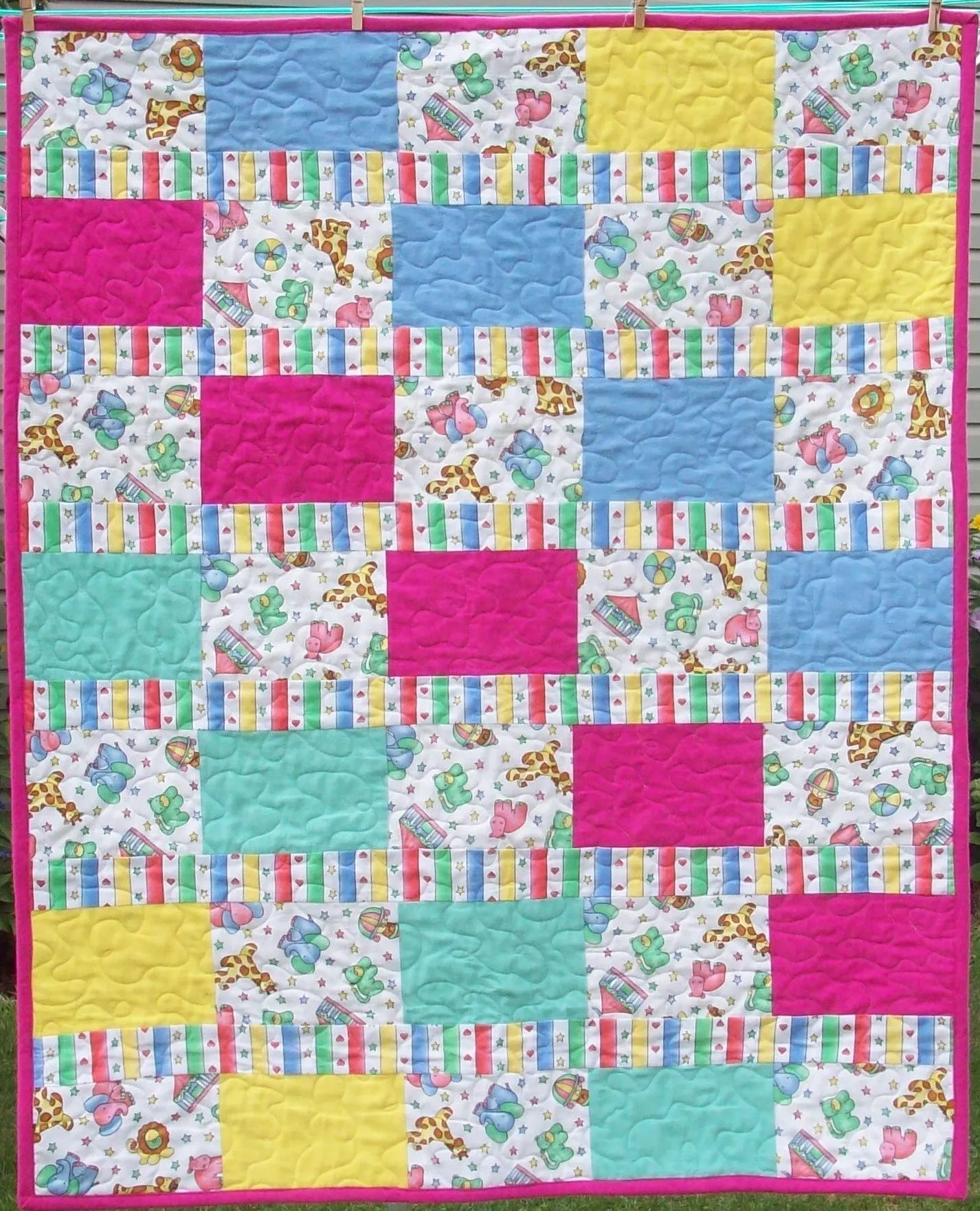 Baby Blanket & Reversible Tote Pattern AV-170w  - Wholesale Product