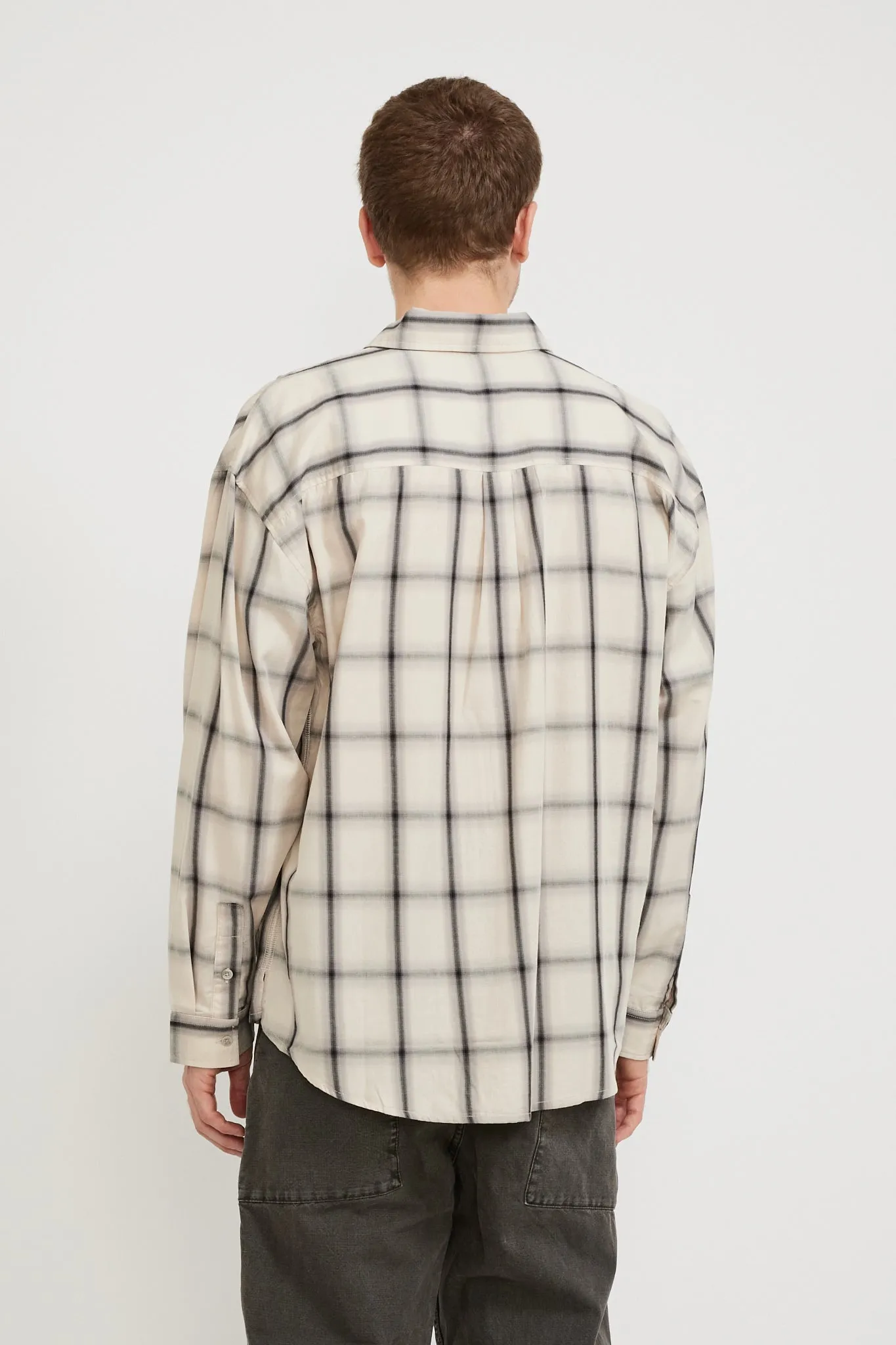 Big LS Shirt Bone Plaid