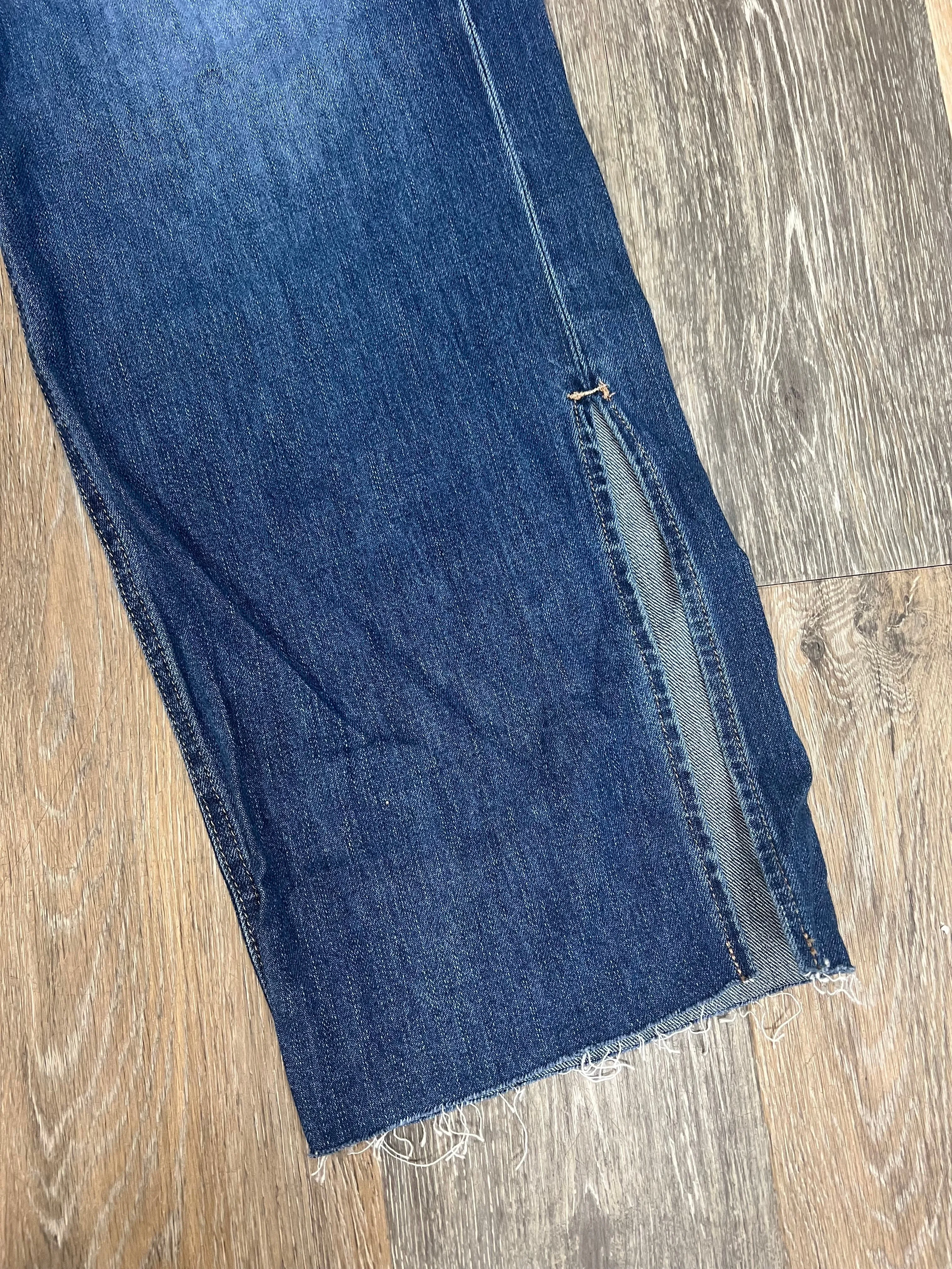 Blue Denim Jeans Wide Leg Evereve, Size 0/24