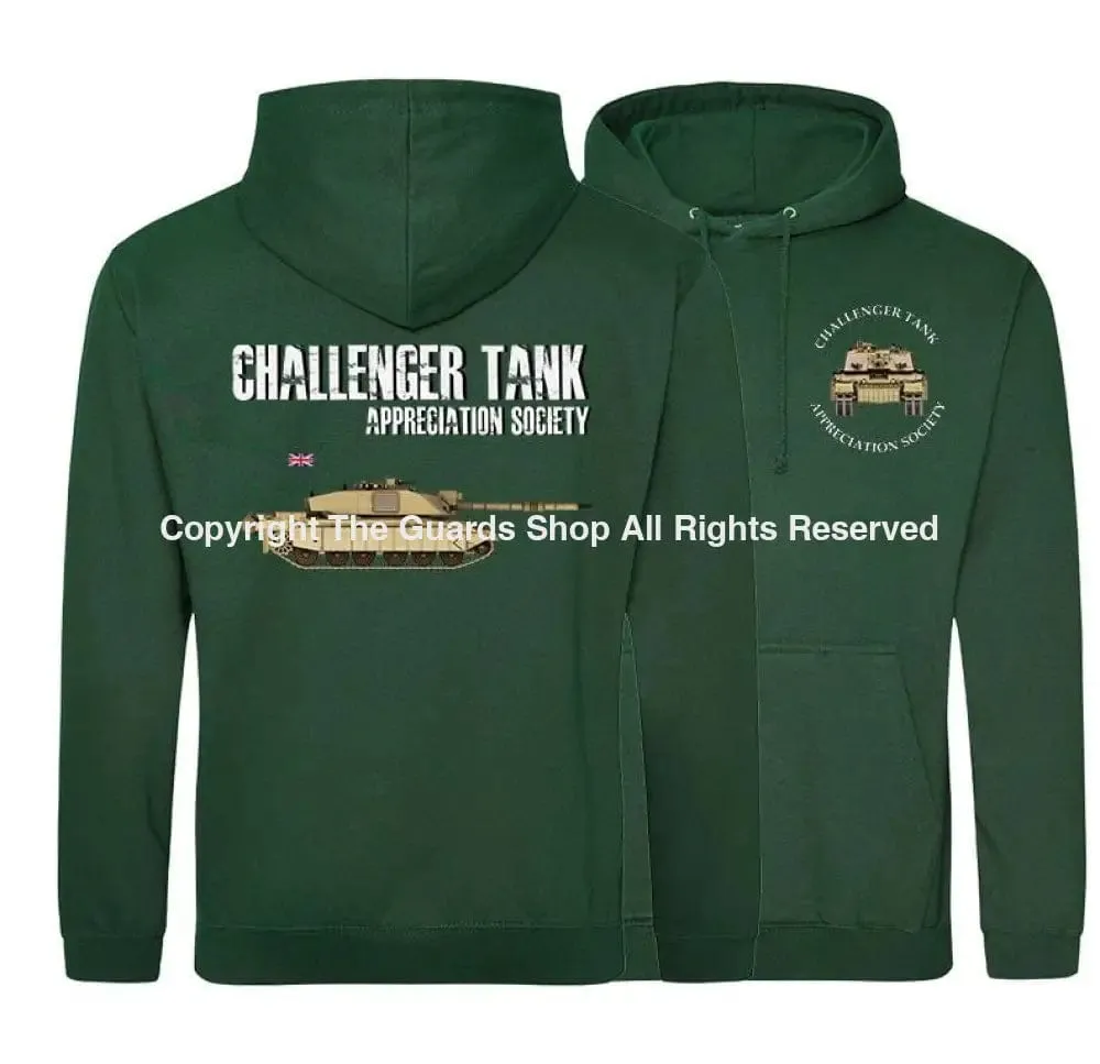 CHALLENGER TANK APPRECIATION SOCIETY Double Side Printed Hoodie