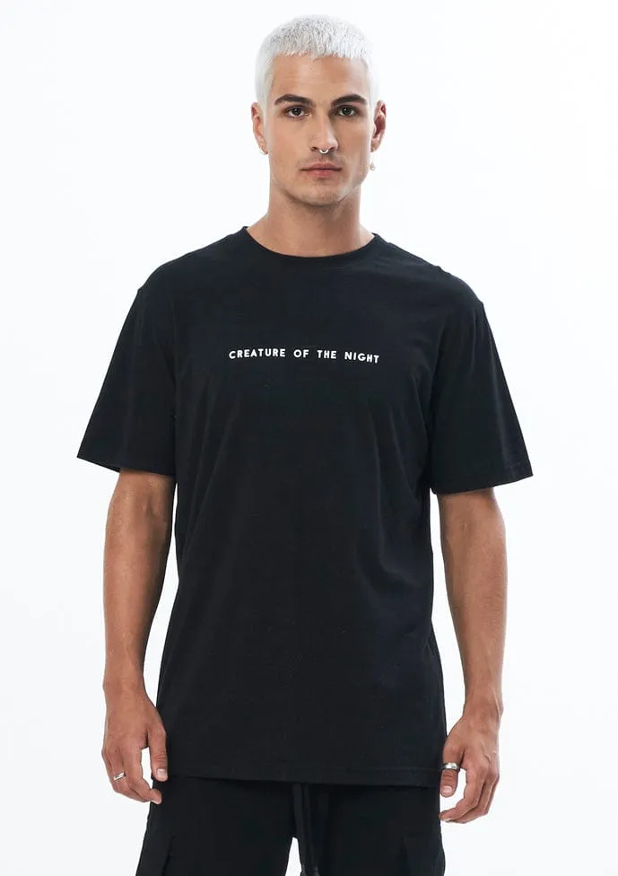 CREATURE T-SHIRT IN BLACK