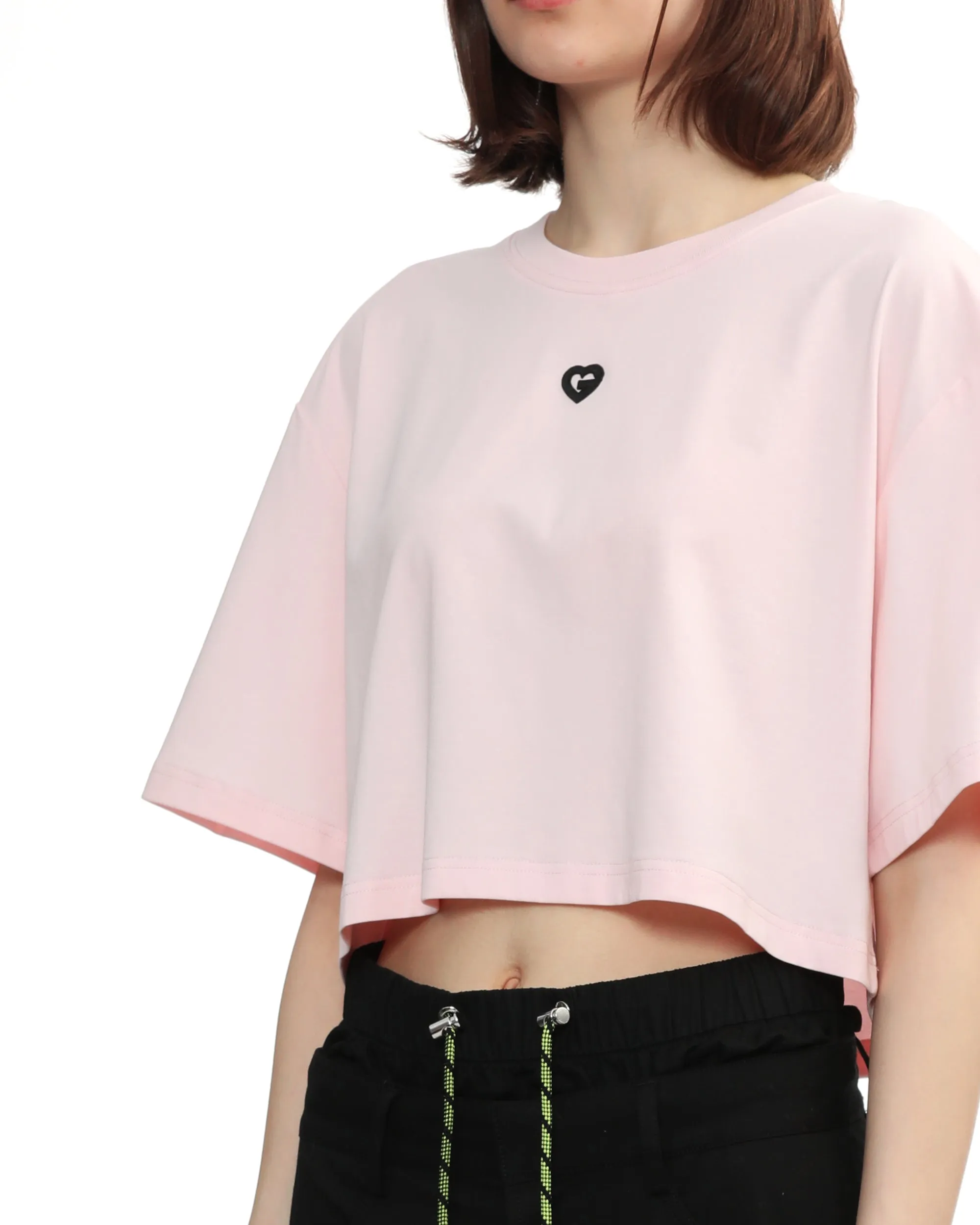 Cropped G-heart T-shirt