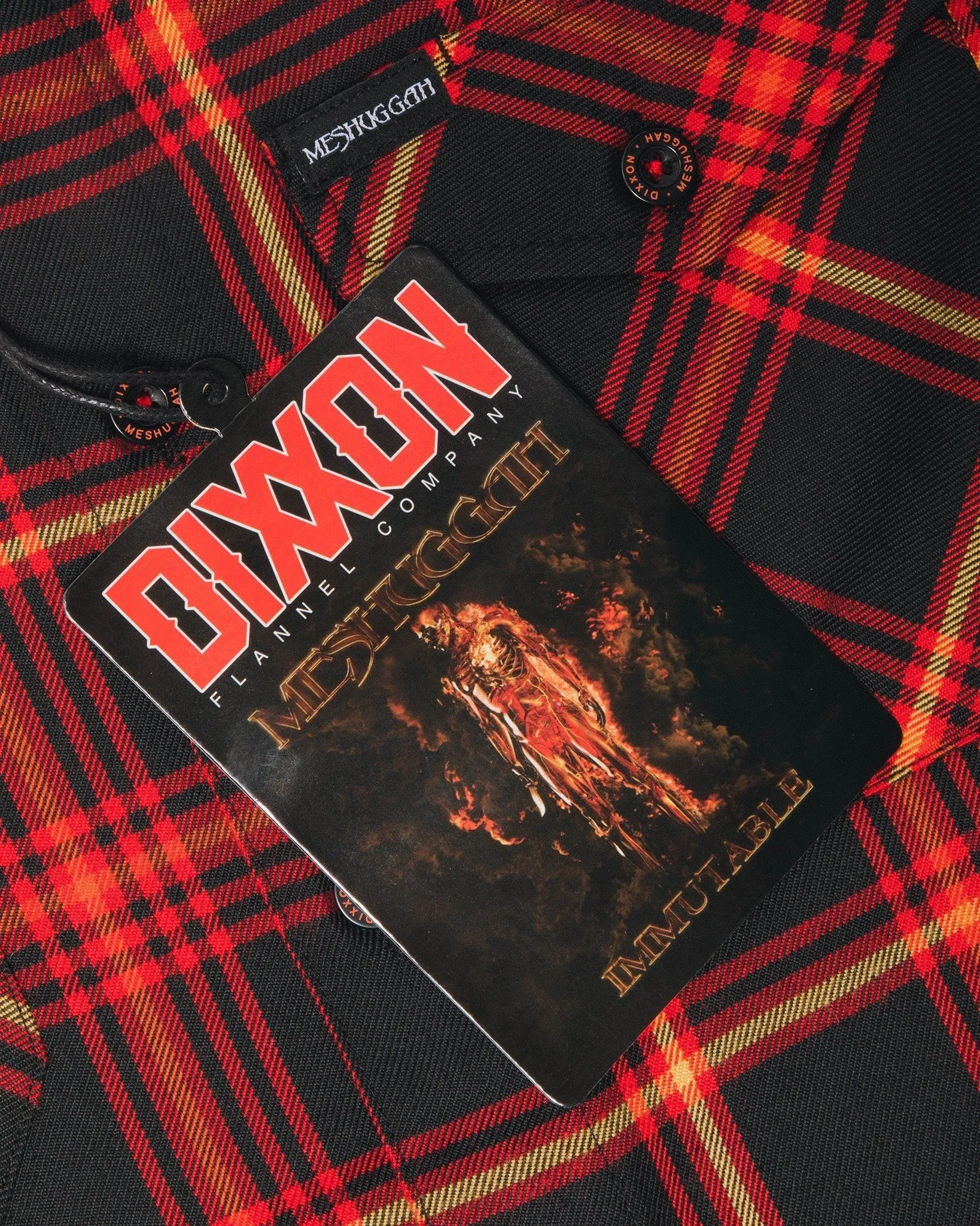 Dixxon Meshuggah Immutable Flannel