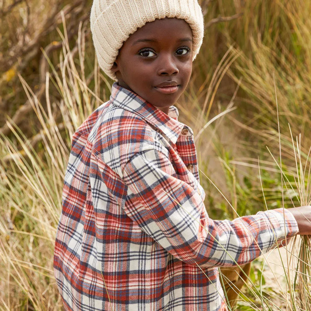 Flannel Button Up Shirt - Bon Plaid - FINAL SALE