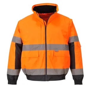 Hi-Vis 2in1 Bomber Jacket C468