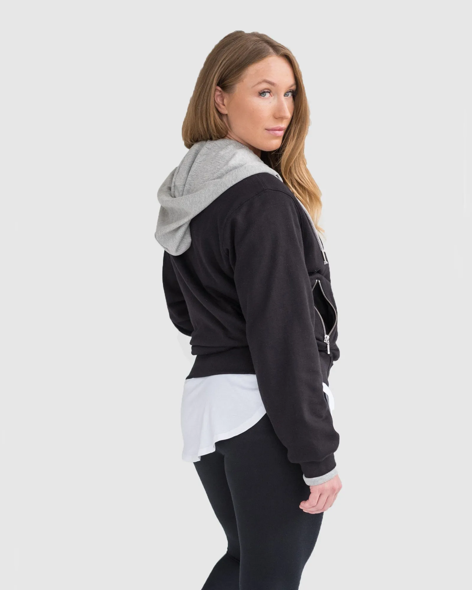 Hooded Bomber Jacket