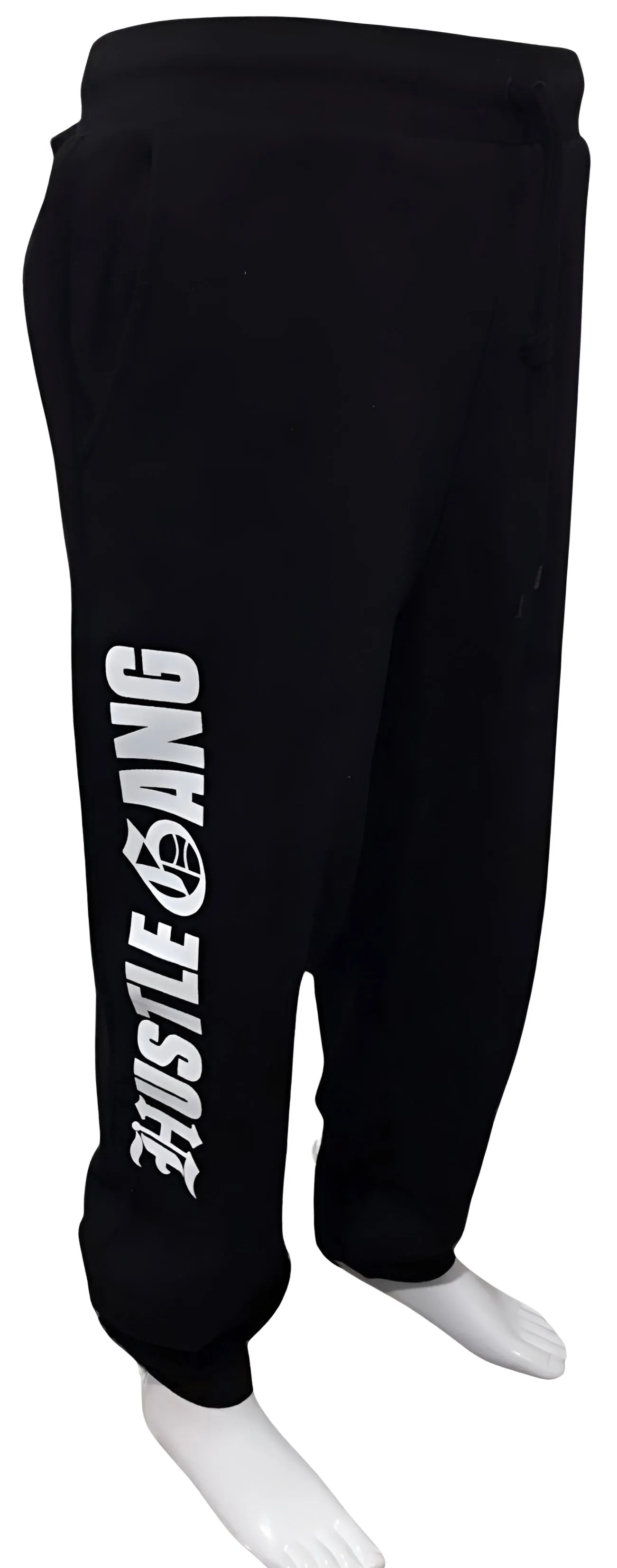 ^HUSTLE GANG^ (BLACK) SWEATPANTS FOR MEN