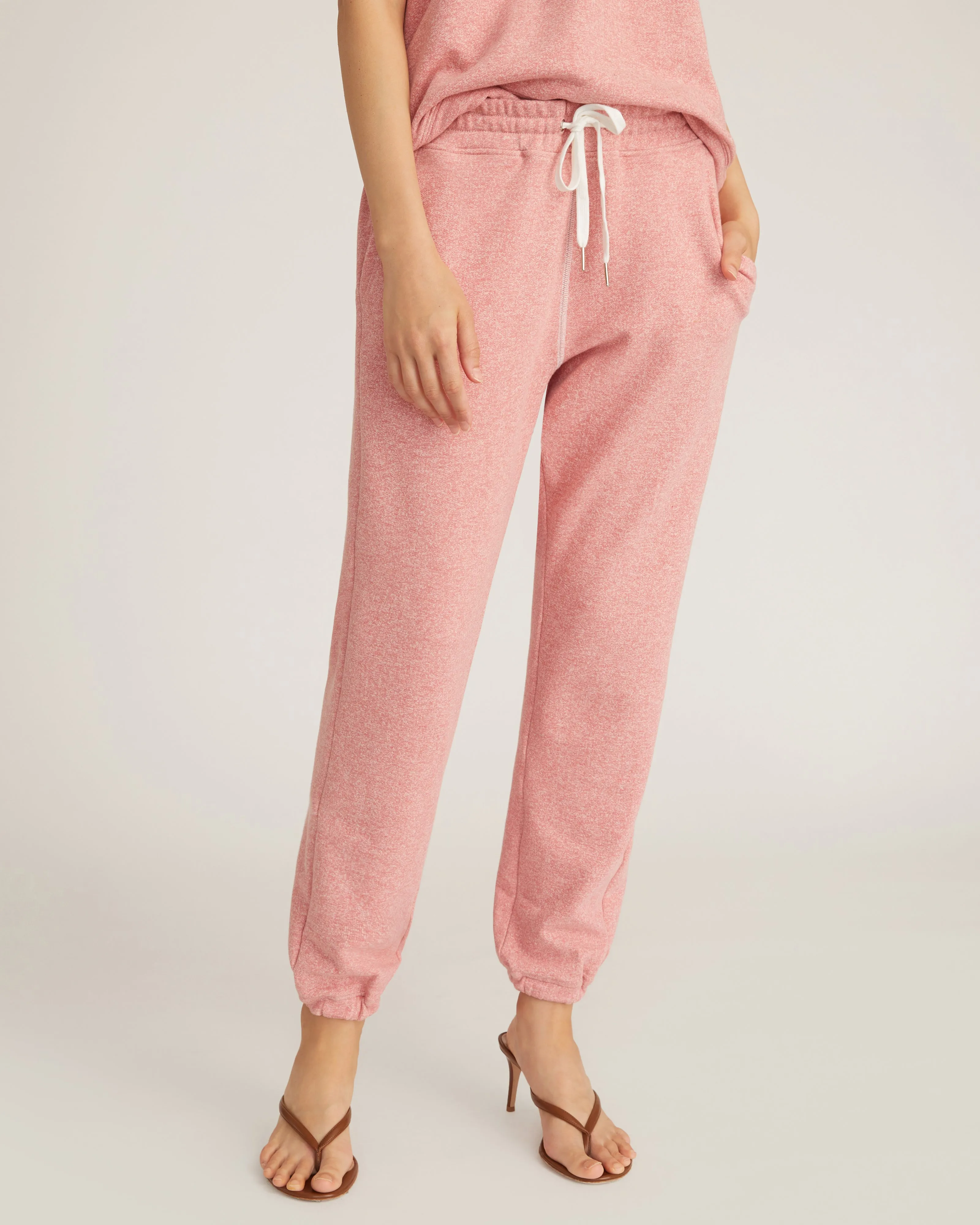 Jules Boyfriend Sweatpant in Moscato