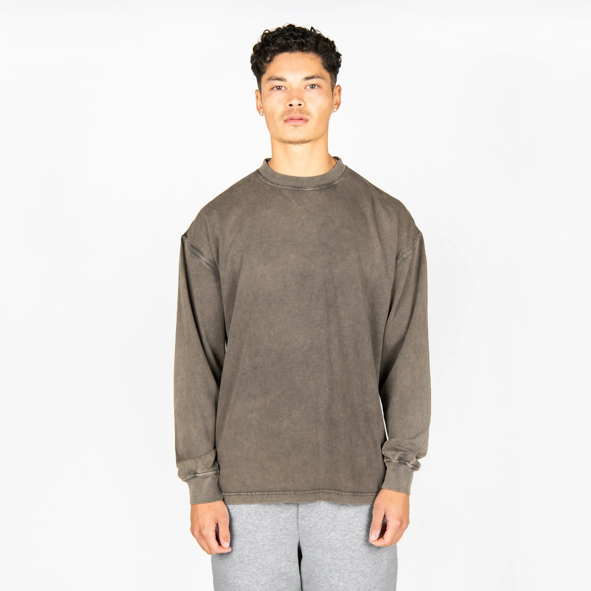 Long Sleeve T-Shirt - Vintage Mocha