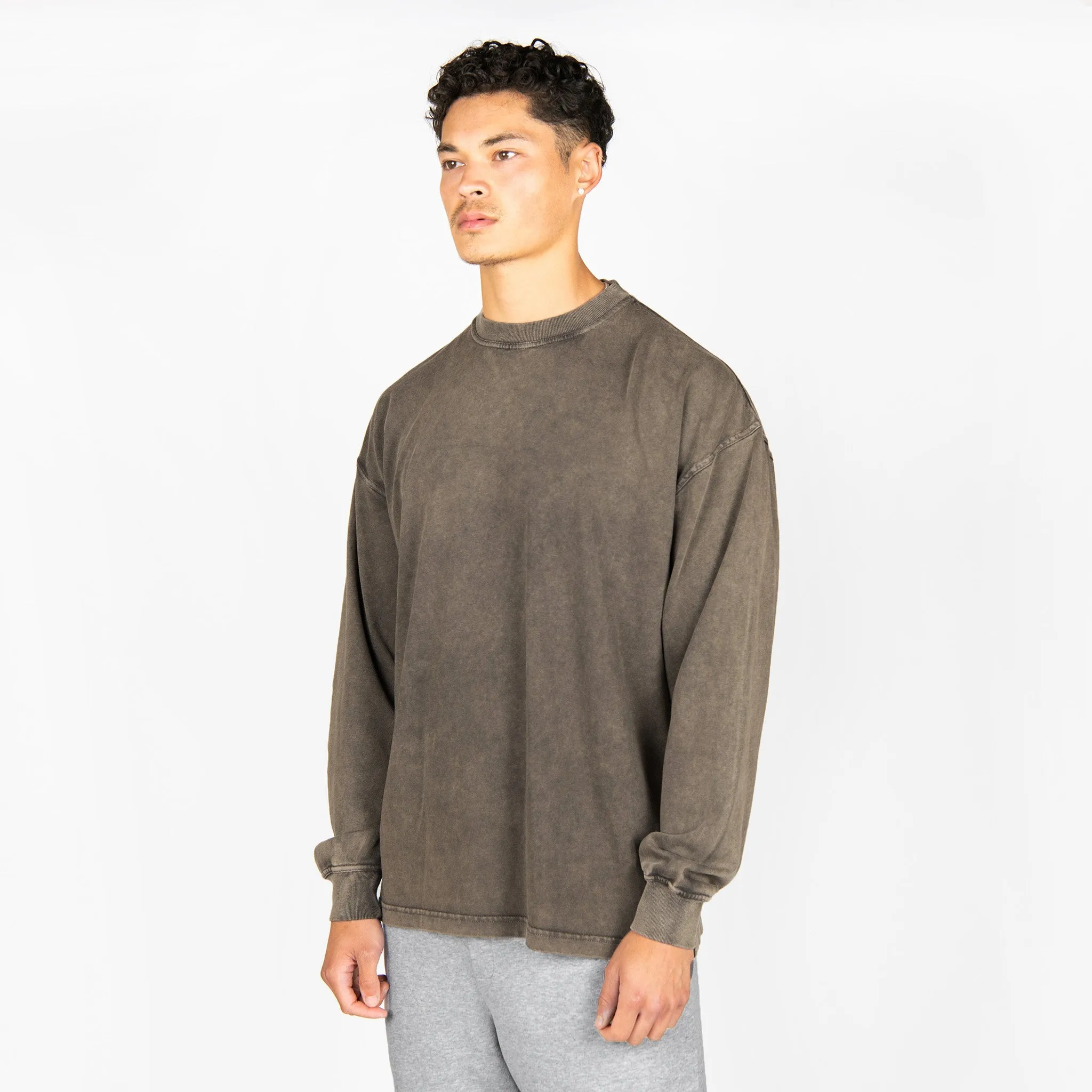 Long Sleeve T-Shirt - Vintage Mocha