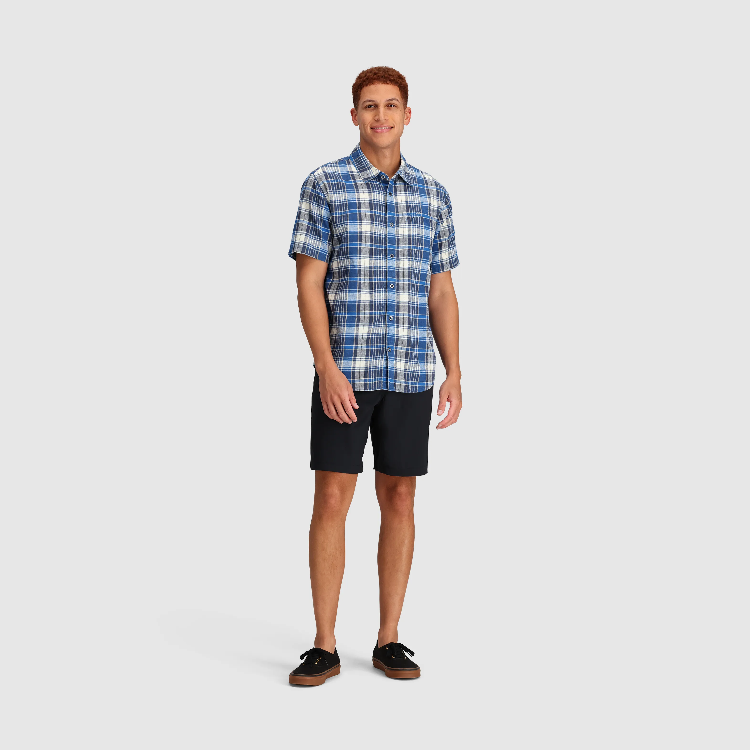 Men's Weisse Plaid Shirt