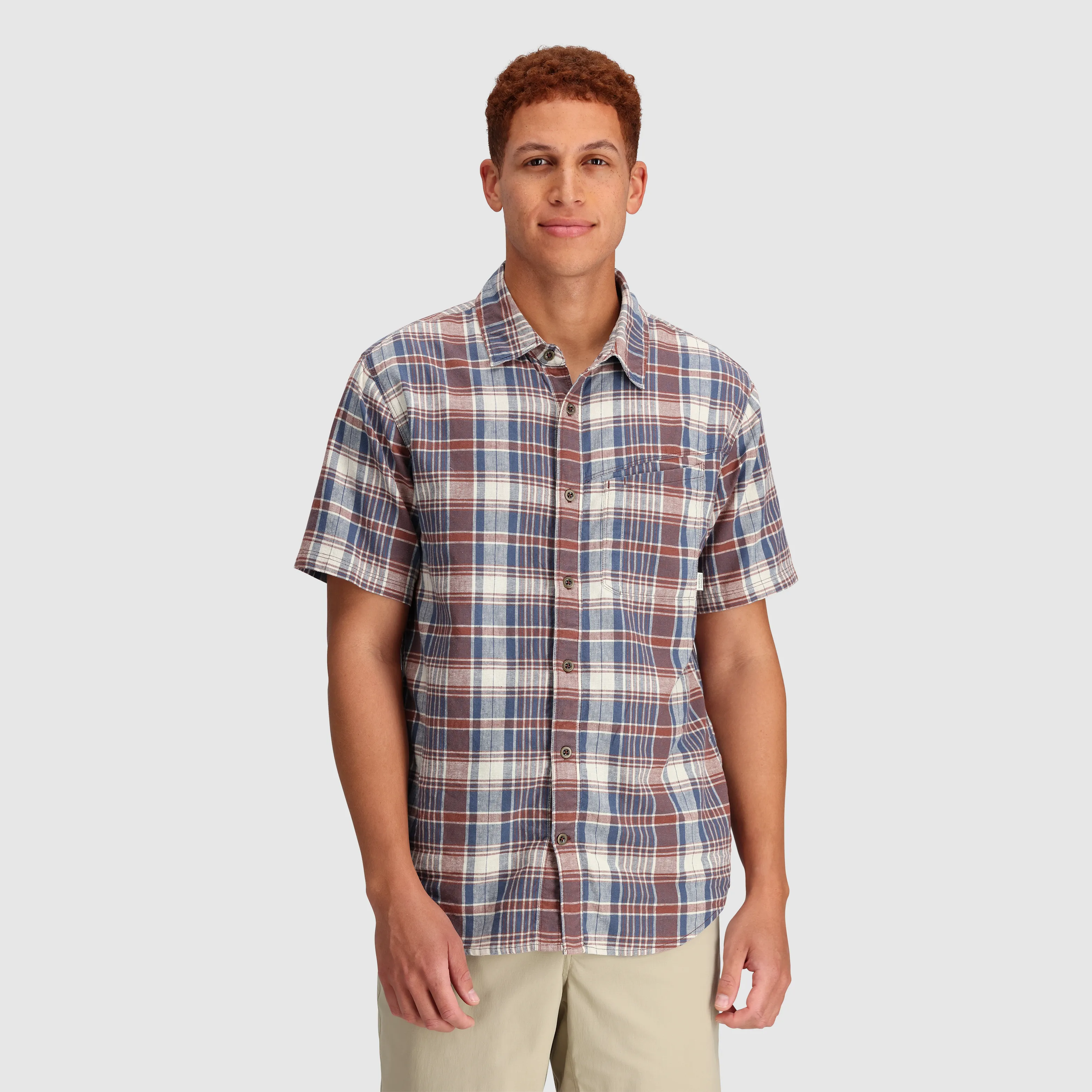 Men's Weisse Plaid Shirt