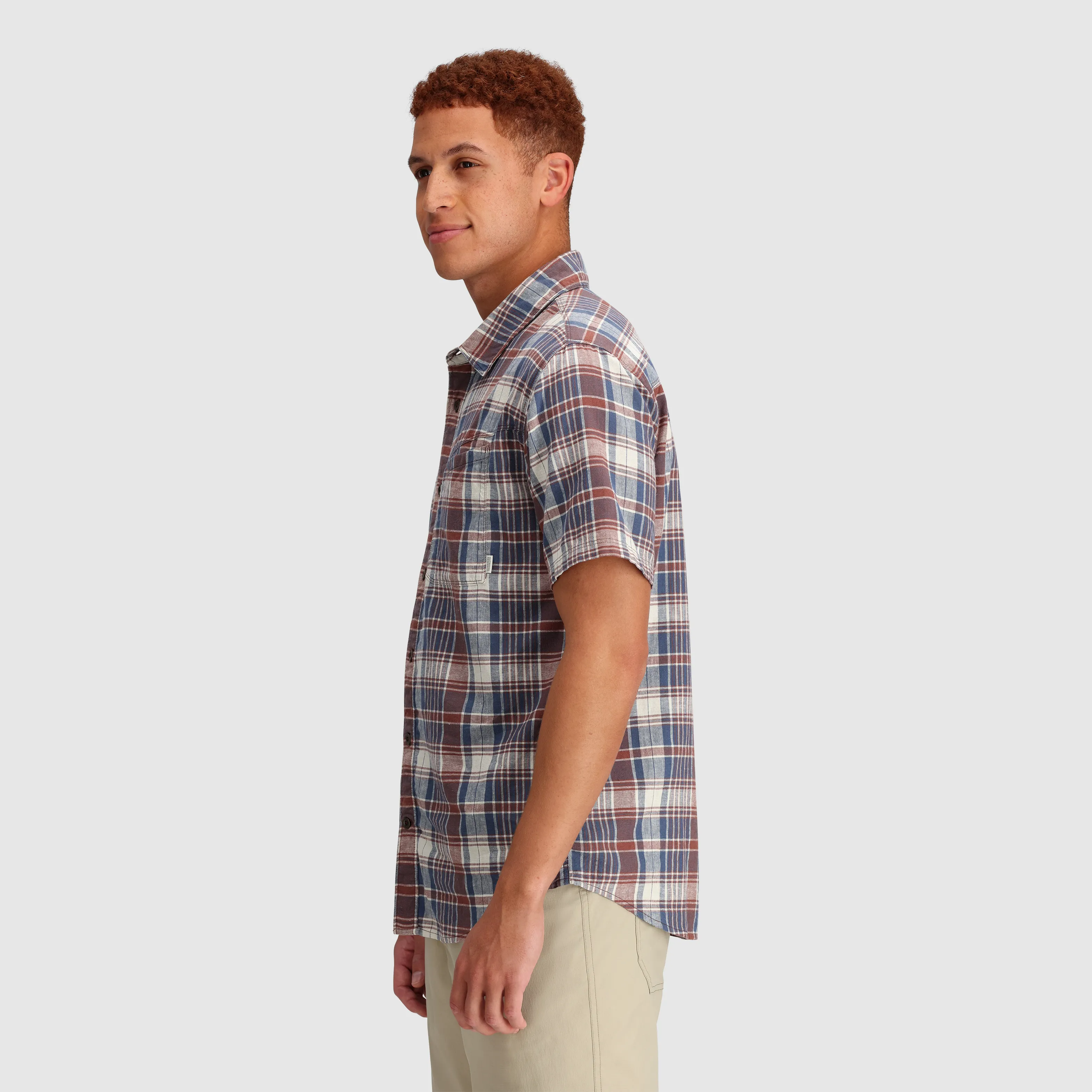 Men's Weisse Plaid Shirt