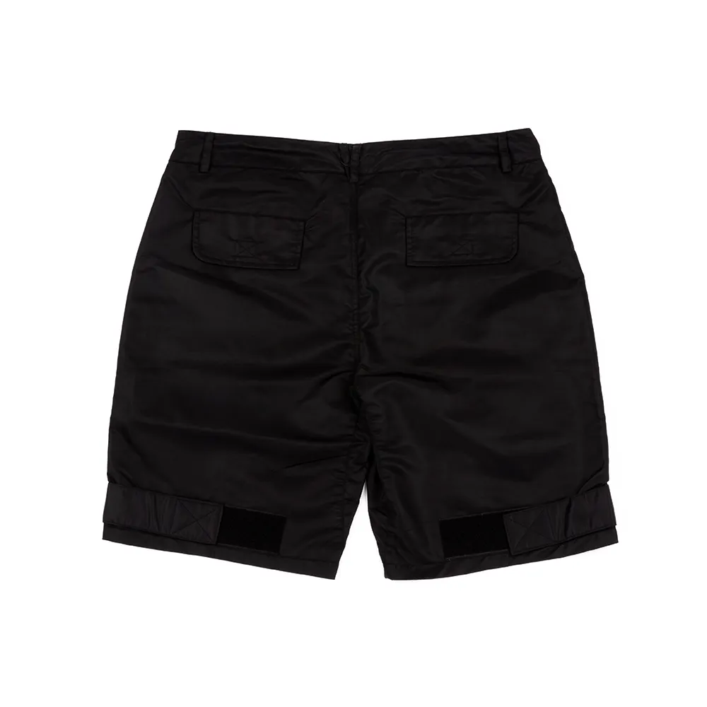 Militia Nylon Cargo Shorts 'Black'