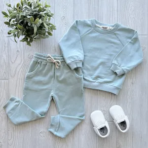 Mint • Sweatpant & Crew Set