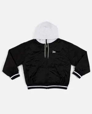 Patta Hooded Bomber Jacket (Black)