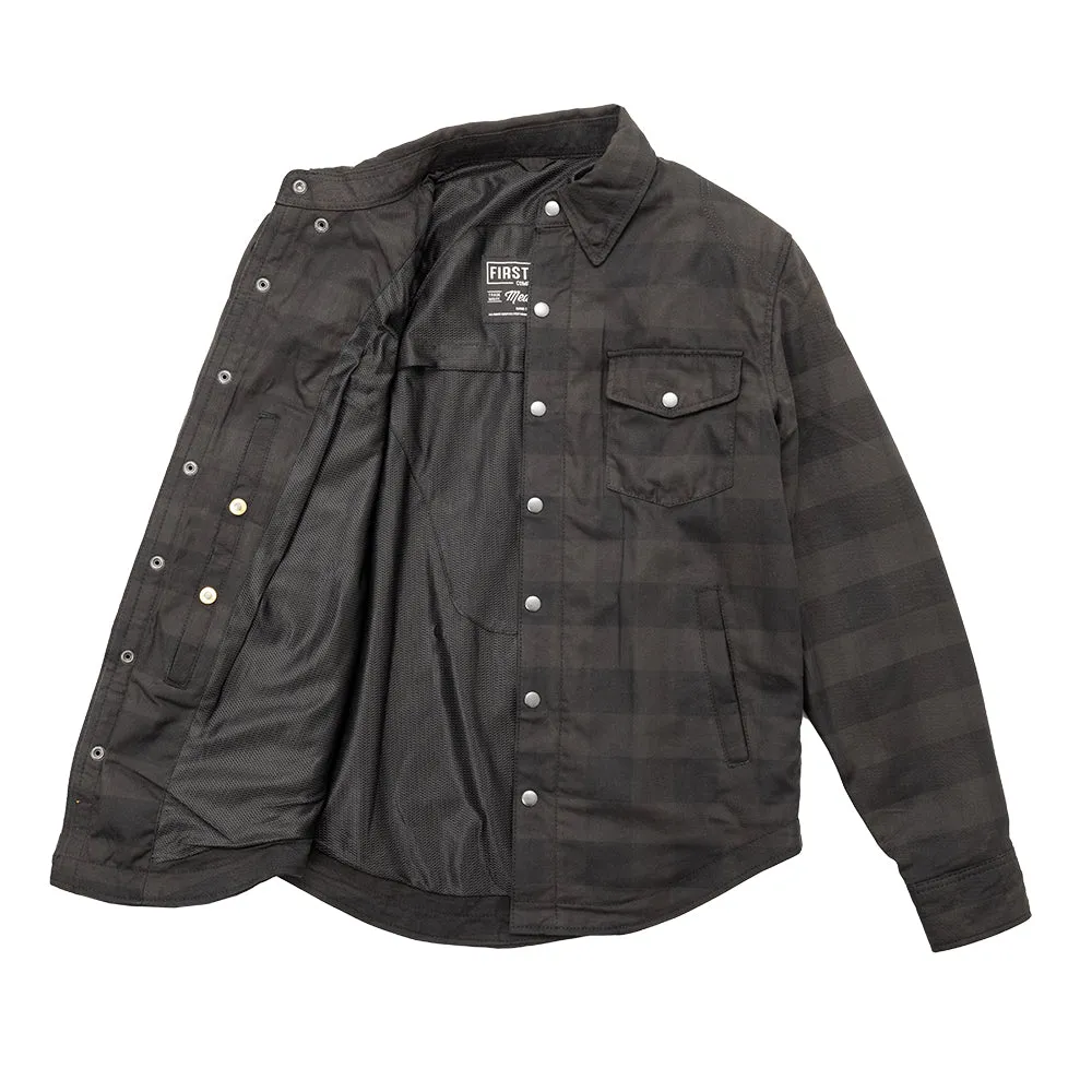 Spartan Motorcycle Flannel Shirt