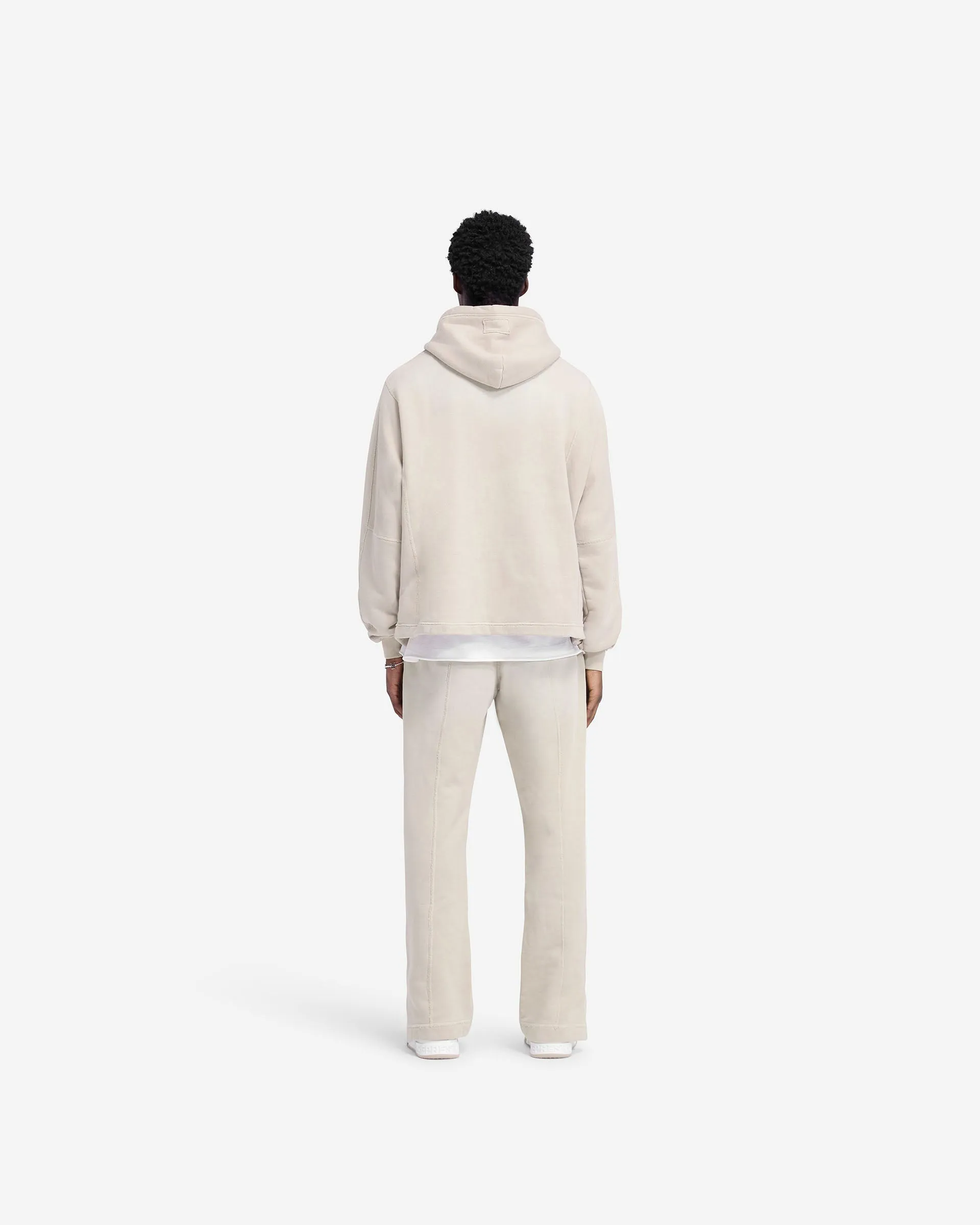 Stepped Hem Sweatpants - Oat