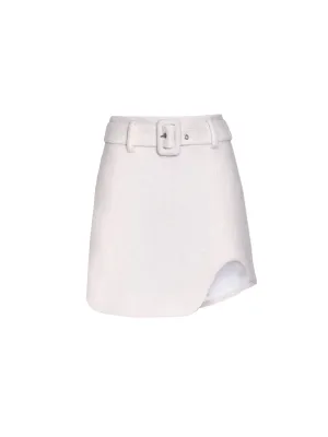 Tabitha Mini Skirt - Pannacotta Cream