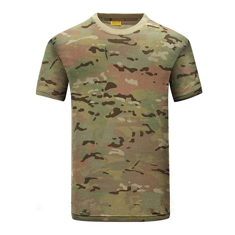 Tactical Camouflage Combat T-Shirt