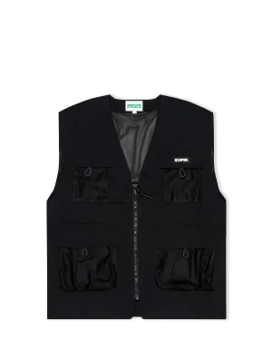 Utility Mesh Vest - Echo Black